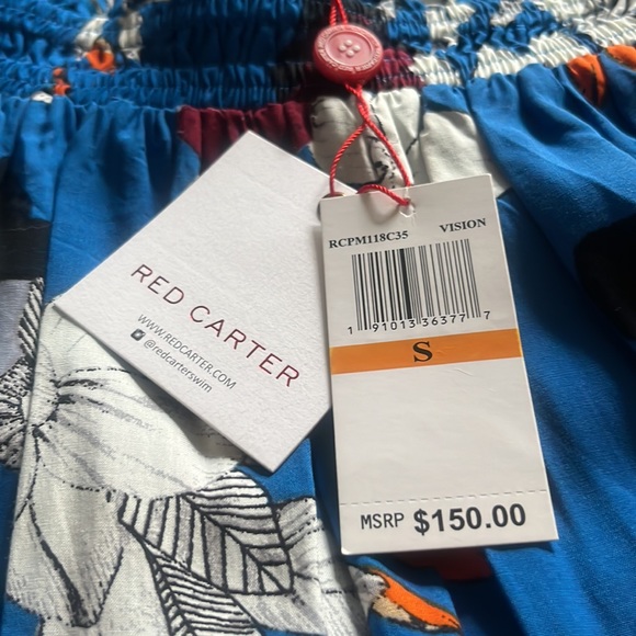 Red Carter off the shoulder dress - Picture 4 of 7